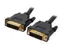 Rosewill RCAB-11056 - Black 25-Foot Digital Dual Link Cable - DVI-D (24 + 1-Pin) Male-to-Male, Gold Plated Connectors with Ferrite Cores, 28 AWG