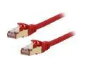 Rosewill RCNC-11048 100 ft. Cat 7 Red Shielded Twisted Pair (S/STP) Networking Cable