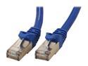 Rosewill RCNC-12011 - 7 ft. Blue Cat 6A Shielded Screened Twisted Pair (S / STP) Enhanced 550MHz Network Cable