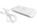 Rosewill RHSP-13008 Power Surge Protector - Slim, 6 feet cord, 8-Outlet, 2160 Joules Surge Suppressor, 2-Port total 2.1A USB Chargers, sliding safety cover, LED Protection Status Indicator