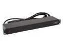 CyberPower CPS1215RM Single Phase 100 - 120 VAC 15A Basic PDU - 10 Outlets, 15 ft, NEMA 5-15P, Horizontal, 1U