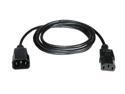 Tripp Lite Model P004-006 6 ft. AC Power Extension Cord, IEC-320-C14 to IEC-320-C13