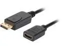Tripp Lite DisplayPort to HDMI Cable Adapter, Converter for DP to HDMI (M/F), 1920x1200/1080p, 6-in. (P136-000)