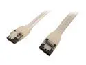 OKGEAR 18" SATA 6 Gbps Cable W/ Metal Latch, Straight to Straight, GLOW IN DARK, Backward Compatible with 3 Gbps and 1.5 Gbps