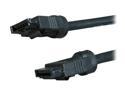 OKGEAR OK6A3RK11 6 in. SATA 6 Gbps round cable,straight to straight w/ metal latch