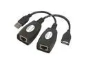 SABRENT USB-RJXT USB Extension cable over Cat5e RJ45 Extender adapter