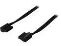 Silverstone 500mm Ultra Thin 6Gb/s Lateral 90-Degree SATA Cables with Custom Low-Profile Connectors (CP11B-500)