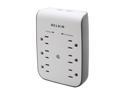 BELKIN BV106050-CW 6 Outlets 900 Joule USB Charging Surge Protector