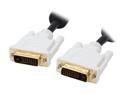 SYBA SY-DVID-MM30 Black Male to Male DVI to DVI Cable