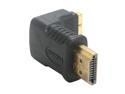 SYBA CL-ADA31012 HDMI Male (19-pin) to HDMI Female (19-pin) Adapter, L-Shaped Angle, RoHS