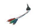 C2G 29643 25 ft. Ultima HD15 Male to RCA HDTV Component Video Breakout Cable
