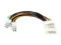 Athena Power PCIE6X2 6 in. Power Supply Converter Cable