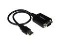 StarTech.com ICUSB2321X USB to Serial Adapter - 1 Port - COM Port Retention - Texas Instruments TIUSB3410 - USB to RS232 Adapter Cable