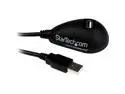StarTech.com USBEXTAA5DSK Black Desktop USB Extension Cable - A Male to A Female