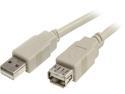 StarTech.com USBEXTAA10 Beige USB 2.0 Extension Cable A to A