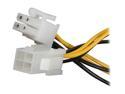 StarTech.com ATXP4EXT 8 in. 8in ATX12V 4 Pin P4 CPU Power Extension Cable Female to Male