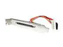 StarTech.com SATAPOWPLAT1 1 Port SATA and Power Slot Plate Adapter