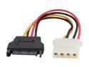 StarTech.com LP4SATAFM6IN 6 in. 6in SATA to LP4 Power Cable Adapter - F/M Female to Male