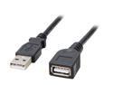 StarTech.com USBEXTAA6BK 6 ft Black USB 2.0 Extension Cable A to A - M/F - 6ft USB 2.0 Extension Cable - 6ft USB male female Cable
