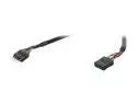 APEVIA CVTAUDIOE25 11 in. Audio Extension cable for a standard audio motherboard