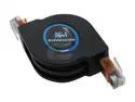 KINGWIN RTB-02 3.7 ft. Cat 5E Black Retractable Network Cable