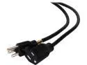 Tripp Lite Model P022-025 25 ft. Power Extension Cord, NEMA 5-15P to NEMA 5-15R - 10A, 120V, 18 AWG, 25 ft. Black