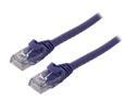 BYTECC C6EB-1P 1 ft. Cat 6 Purple Enhanced 550MHz Patch Cables