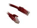 BYTECC C6EB-1R 1 ft. Cat 6 Red Enhanced 550MHz Patch Cables