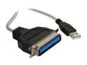 BYTECC Model USB-1284 4.5 ft. USB-Parallel Cable With IEEE 1284 Bridge