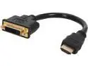 StarTech.com HDDVIMF8IN 8in HDMI to DVI-D Video Cable Adapter - HDMI Male to DVI Female - HDMI to DVI Dongle Adapter Cable