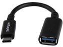 StarTech.com USB31CAADP USB-C to USB Adapter - 6in - USB-IF Certified - USB-C to USB-A - USB 3.1 Gen 1 - USB C Adapter - USB Type C