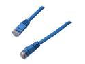 Coboc CY-CAT5E-50-BL 50ft.24AWG Snagless Cat 5e Blue Color 350MHz UTP Ethernet Stranded Copper Patch cord /Molded Network lan Cable