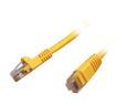 Coboc CY-CAT5E-07-YL 7ft.24AWG Snagless Cat 5e Yellow Color 350MHz UTP Ethernet Stranded Copper Patch cord /Molded Network lan Cable