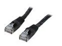 Coboc CY-CAT6-100-BK 100ft. 24AWG Snagless Cat 6 Black Color 550MHz UTP Ethernet Stranded Copper Patch cord /Molded Network lan Cable