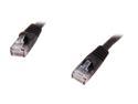Coboc CY-CAT6-03-BK 3ft. 24AWG Snagless Cat 6 Black Color 550MHz UTP Ethernet Stranded Copper Patch cord /Molded Network lan Cable