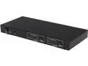 Coboc HM-MATRIX-4X2 2 Ports 4 in 2 out Amplified 4x2 Ture Matrix HDMI® Switcher & Splitter w/ 3D HDCP 1080P and IR Remote,Extract SPDIF Digital Surround(5.1CH) or Stereo(2.0CH)) Audio Output