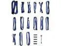 BitFenix ALCHEMY 2.0 PSU CABLE KIT for EVGA SuperNOVA T2/P2/G2/G3 Power Supply, EVG-SERIES - Blue (BFX-ALC-EVGBB-RP)