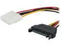 Linkworld 7 in. 7" convertor from POWER 4 PIN-IDE Female to 15 PIN-SATA Male