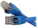 Kaybles 7ft CAT6A-7S 7 ft. Cat 6A Blue Color Shielded Stranded STP Network Cable Blue Color 7 feet - OEM