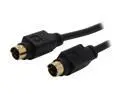 Nippon Labs 25 ft. Din4 Coaxial S-VIDEO Cable M/M 25ft Model SVHS-25MM 25 feet