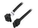 Nippon Labs SATA3L-0.5M 1.64 ft. SATA III Flat 1.64ft Cable with Left Angle 1.64 feet