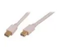 Nippon Labs MINIDP-6-MM 6 ft. Mini DP DisplayPort Male to Male Cable, Black