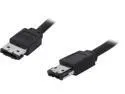 Nippon Labs ESATA3-EXS-3-llBK 3 ft. eSATA III(Type I) Male to Male Cable, Black