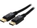 Nippon Labs DP-10-BR2 10 ft. DP DisplayPort 1.2 HBR2 Male to Male Cable with Gold Plated Connectors, Black