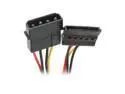 Logisys AD203 6 in. 4Pin Molex to SATA Power Adaptor