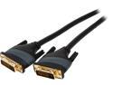 GearIT GI-DVI-DVI-BK-15FT Black DVI to DVI Dual Link Male to Male Adapter Cable