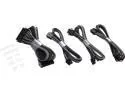Phanteks PH-CB-CMBO_BG Universal Extension Cables Kit (PH-CB-CMBO) - 1x 24pin ATX, 1x 8pin (4+4) EPS, 2x 8pin (6+2) PCI-e Extension, 500mm Length, Individually Sleeved, Black/Grey Color