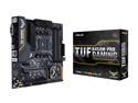 ASUS TUF B450M-PRO GAMING AMD Ryzen 3 AM4 DDR4, HDMI, Dual M.2, USB 3.1 Gen 2 and Aura Sync RGB LED Lighting Micro-ATX Motherboard