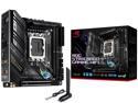 ASUS ROG STRIX B660-I GAMING WIFI LGA 1700 (Intel 12th & 13th Gen) Mini-ITX Gaming Motherboard (PCIe 5.0, 8+1 power stages, DDR5, WiFi 6, 2.5 Gb LAN, 2xM.2 PCIe 4.0 NVMe SSD support, USB 3.2 Gen 2x2 Type-C)