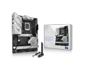 ASUS ROG Strix B760-A Gaming WiFi Intel B760 (13th and 12th Gen) LGA 1700 white ATX motherboard, 12 + 1 power stages, DDR5, PCIe 5.0,three M.2 slots, WiFi 6E, USB 3.2 Gen 2x2 Type-C, and Aura Sync RGB